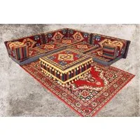 CaddeBuy Sofa Orientalisches Sofa, Boden Sofa, Sitzkissen, Arabische Sitzecke, 13 Teile