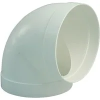 Marley Deutschland GmbH Bogenverbinder Marley Bogen 90° rund für Rohr 100 mm Ø, weiß