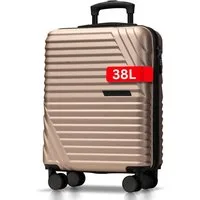 cocoono Hartschalen-Trolley Cocoono Hartschalenkoffer mit TSA Schloss & 8 Rollen, Dehnfalte