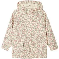 vertbaudet Regenjacke Mädchen Regenjacke mit Kapuze und Print