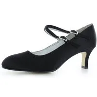 White Lady 251 bequeme Spangenpumps aus Satin Spangenpumps