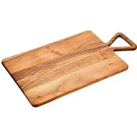 KESPER® Schneidebrett mit Griff, Massivholz, (1-St), FSC-zertifiziertes Akazienholz