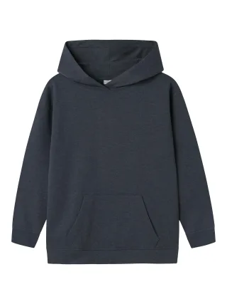 NAME IT - NKFVILU LS NREG LONG SWEAT WH BRU dark sapphire - Gr. - 152