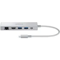 Samsung Multiport Adapter EE-P5400 Adapter zu USB 3.0 Typ A, RJ-45 (Ethernet), HDMI, USB Typ C, 20 cm