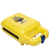 Fizz creations Waffeleisen Minions Waffelmaschine - Offizielles Lizenzprodukt, Waffeleisen