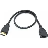 Bolwins B40 HDMI Verlängerungskabel 30cm Stecker auf Buchse 1080p Adapter Computer-Kabel, HDMI, HDMI (30 cm), HDMI Verlängerung