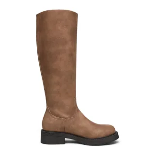 Blowfish Malibu Damen hohe Reitstiefel aus hellbraunem Kunstleder - Venice Tall