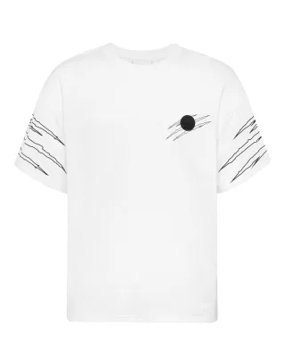 T-Shirt Rundhalsausschnitt Ss Scratch