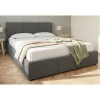 Home Collective Polsterbett Bett Doppelbett Bettgestell mit Lattenrost & Stauraum, mehrere Größen (Größen: 120x200 140x200 160x200 180x200, samtweicher Veloursstoff, in Europa hergestellt), Bettkasten, flexibler Lattenrost mit Härtegradeinstellung As