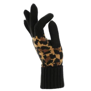Halsüberkopf Accessoires - Handschuh Leo camel - Gr. - OS