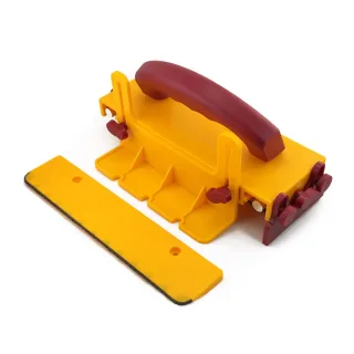Adjustable Table Saw Pushblock Cuts Safe for Widgets Difficult Cut for Table Saws / Router Tables / Band Saws / Jointers