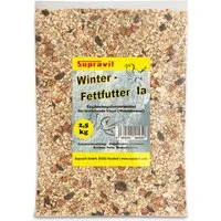Supravit Premium Fettfutter für Wildvögel - Fett- & Energiereiches Winterfutter, Hauptfutter für: Wildvogel