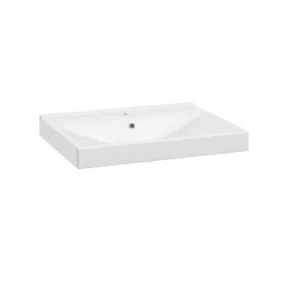 Neuesbad Keramik-Waschbecken VERSO 60 cm, weiss glänzend NB1DF10421