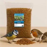 futterbauer 10kg Futterbauer Mehlwürmer getrocknet, für: Vogel