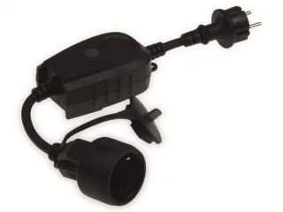 CHILITEC Zwischenstecker mit Dämmerungsschalter
