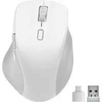 Speedlink LIBERA kabellose, wiederaufladbare Bluetooth Maus (Bluetooth, kabelgebunden, Funk, 3200 dpi, 5 Tasten + dpi-Schalter)