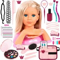 Bayer Frisier- & Schminkkopf Charlene Magic Nails