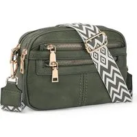 TAN.TOMI Umhängetasche Crossbody Bag Damen Umhängetasche Moderne Taschen Modisch, Vielseitig mit Verstellbarer Schulterriemen