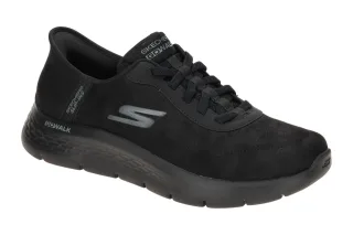 Skechers 216326 BBK Herren Slip-On Schwarz - GO WALK FLEX, Maschinen Waschbar