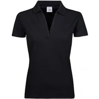 Tee Jays Poloshirt Damen Polo Womens Luxury Stretch V-Neck Polo