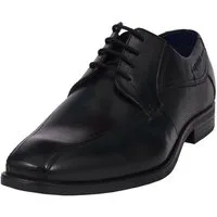 bugatti Schnürschuh mit seitlicher Prägung, Freizeitschuh, Halbschuh, Schnürschuh