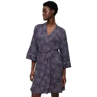 Triumph Morgenmantel Aura Spotlight Robe 01, Midilänge, Modal, Gürtel, weich, atmungsaktiv, knielang