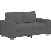 vidaXL Sofa Zweisitzer-Sofa Dunkelgrau 160x77x82 cm Cordstoff, 1 Teile