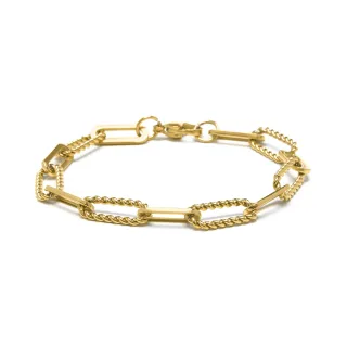 Luxenter Armband mit 18 Karat Gelbgold-Finish – Emga