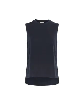 msch copenhagen - MSCHNika Lynette SL Top sky captain - Gr. - S/M