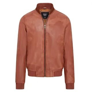 MA-1 Varsity Bomberjacke aus weichem Leder f�r Herren