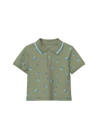 s.Oliver - Polo-Shirt olive - Gr. - 86
