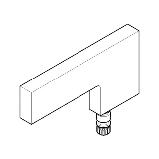 Dornbracht Griff - 092068001-00 chrom