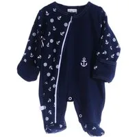 La Bortini Strampler Strampler Overall mit Reißverschluss und Kratzschutz Baby Romper (Erstlingsstrampler) aus reiner Baumwolle, 44 50 56 62 68 74 80 86 92 98 104