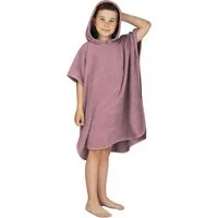 normani Badeponcho Badeponcho aus Bio-Baumwolle für Kinder, Bio-Baumwolle, Kapuze, Schlupf, Kinderbademantel mit Kapuze Strandponcho
