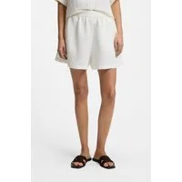 BOSS ORANGE Shorts Tallan Premium Damenmode aus einem Leinen-Mix