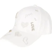 MIRROSI Baseball Cap Damen Cap aus reinem Baumwolle mit Shirm LOVE Leopard (Kappe, Outdor Cap, Feldmütze) Atmungsaktiv, Einheitsgröße