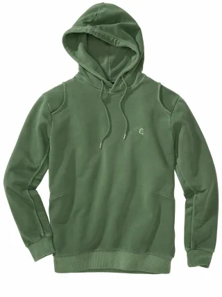 Mey & Edlich Herren Fadentrio-Hoodie Grün 100 % Baumwolle