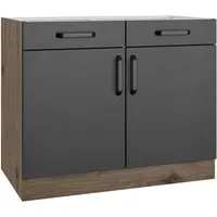 wiho Küchen Unterschrank Elba Breite 100 cm