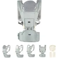 Cangaroo Babytrage Ivy, Bauchtrage, Rückentrage, Hüftgurt, Mesh-Innenseite, Kopfstütze, 15 kg
