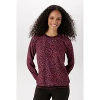 Aniston SELECTED Shirtbluse mit gestreiften Bündchen und Lepoarden-Print allover - NEUE KOLLEKTION