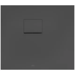 Villeroy & Boch Squaro Infinity Duschwanne UDQ8070SQI2LV1S, 80 x 70 x 4 cm, anthrazit