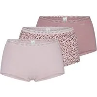 sloggi Panty 3er Pack GO Crush (Spar-Set, 3-St) Short Slip - Baumwolle - Atmungsaktiv - Komfortabel und atmungsaktiv