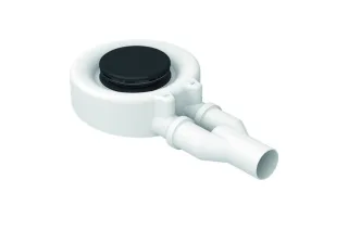 Bette Duschfläche Duschwanne Ab- und Überlauf BetteScope schwarz glänzend, B574-056 B574-056