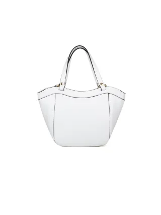 Giulia Monti Schultertasche Weiß