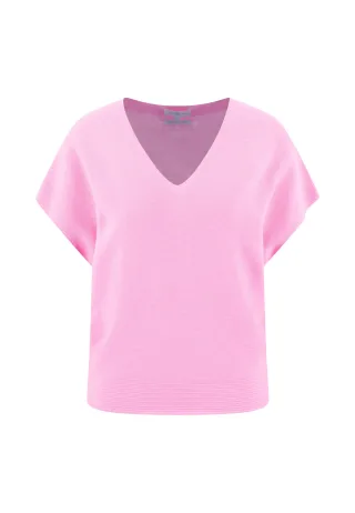 FYNCH-HATTON - PULLOVER SLEEVELESS FINE COTTON sorbet rose - Gr. - XS