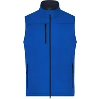 James & Nicholson Softshellweste Klassische Herren Softshellweste im sportlichen Design JN1170 Wind- und wasserdichte Softshellweste aus recyceltem Polyester