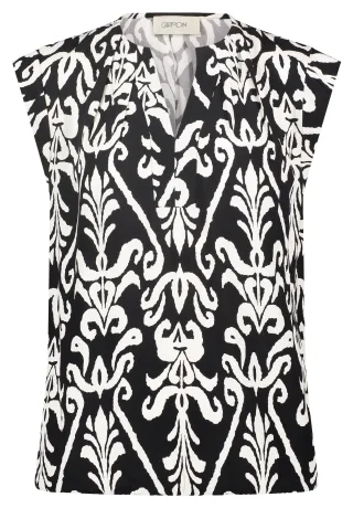 CARTOON - Casual-Bluse black-nature - Gr. - 44