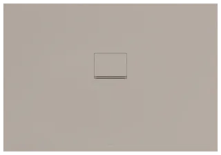 Villeroy & Boch Duschwanne Squaro Infinity 1300x900x40mm, flächenbündig Einbau Antirutsch Almond UDQ1390SQI2IVAL
