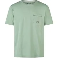 Phil & Co. Pyjamaoberteil Easy Sleep (Packung, 1-tlg., 1-teilig) Herren Schlafanzugshirt Kurzarm Baumwolle T-Shirt
