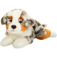 Teddy Hermann® Kuscheltier Australian Shepherd, liegend, 40 cm, zum Teil aus recyceltem Material